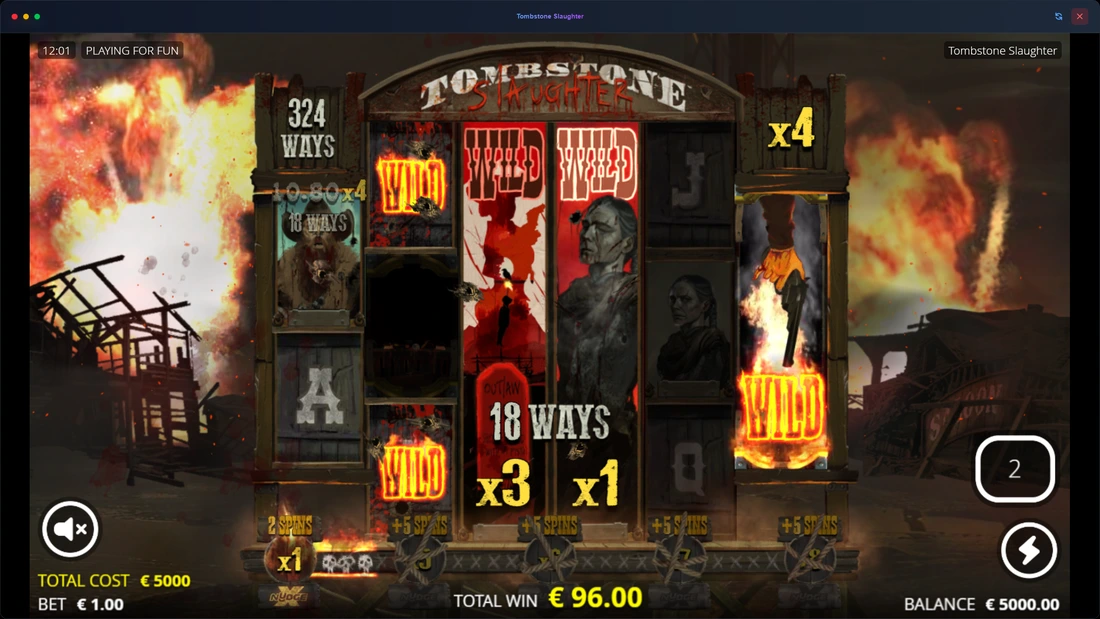 Tombstone Slaughter (Nolimit City)